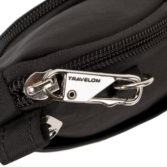 Travelon Essentials Anti-Theft Compact Crossbody , Black - Picture 2 of 5